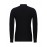 Solid Color Knit Pullover, Casual Mock Neck Long Sleeve Top For Fall & Winter, Women's Clothing